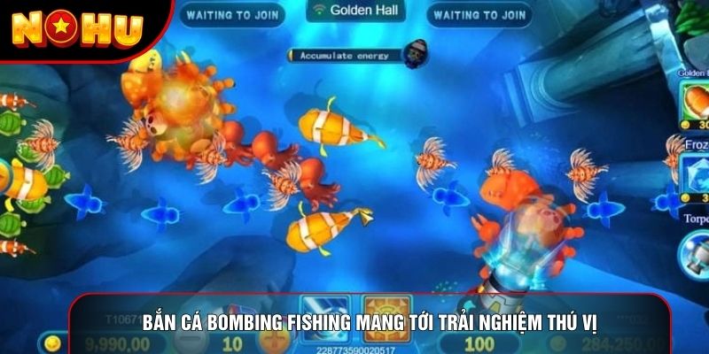 Bắn cá bombing fishing mang tới trải nghiệm thú vị Bắn cá bombing fishing mang tới trải nghiệm thú vị