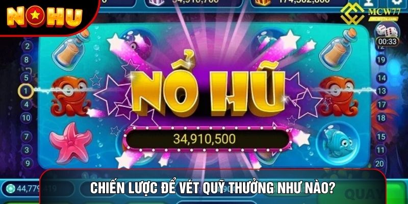 Chiến lược để vét quỹ thưởng như nào? Chiến lược để vét quỹ thưởng như nào?