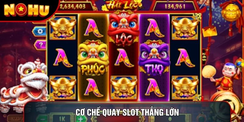 Cơ chế quay slot thắng lớn Cơ chế quay slot thắng lớn